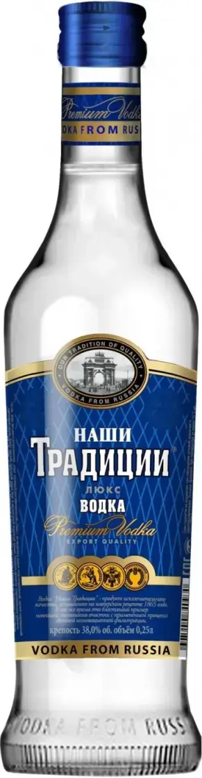 Водка Наши Традиции Люкс, 0.25 л