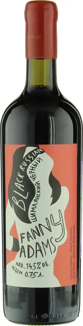 Вино Fanny Adams Black Russian, 0.75 л