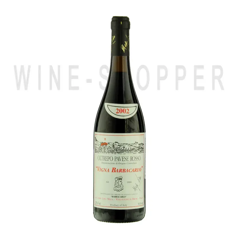 Вино Lino Maga Vigna Montebuono OltrepoPavese Rosso DOC 2002 0.75 л