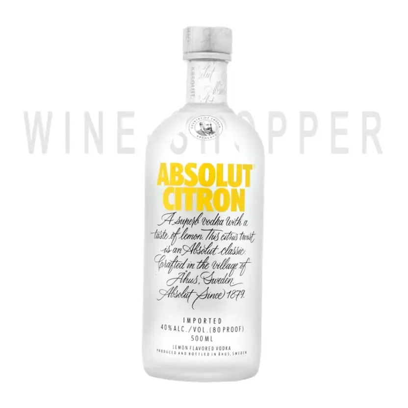 Водка Absolut Citron 0.5 л