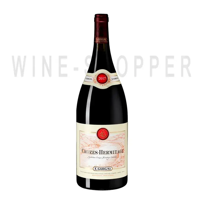 Вино E. Guigal, Crozes-Hermitage Rouge 2017 1.5 л