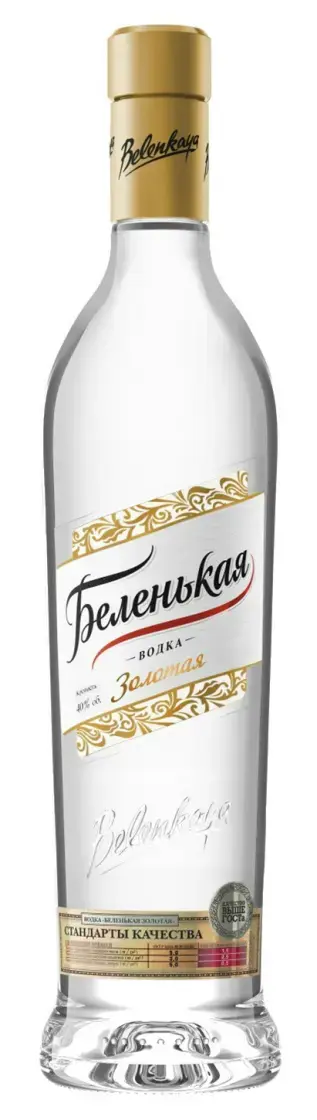 Водка Беленькая Золотая, 1 л