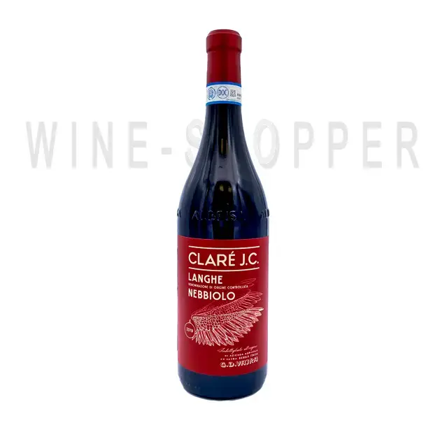Вино G.D.Vajra, Clare J.C., Lange DOC Nebbiolo 2019 0.75 л