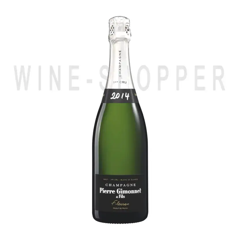 Шампанское Pierre Gimonnet & Fils, Fleuron Blanc de Blancs Brut 1er Cru, Champagne AOC 2014 0.75 л