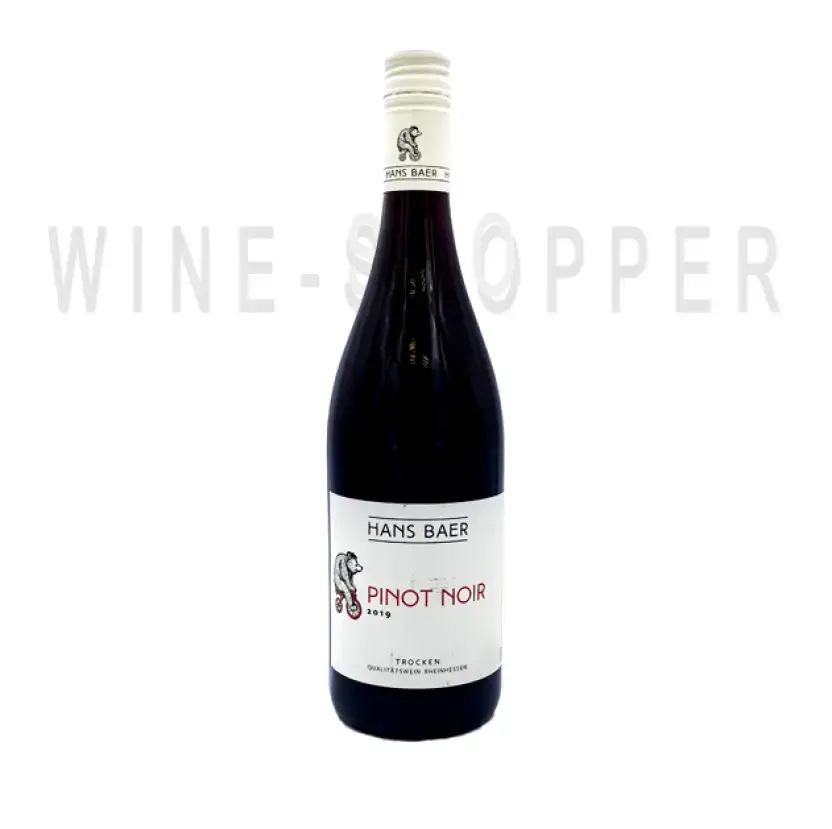 Вино Hans Baer, Pinot Noir 2019 0.75 л
