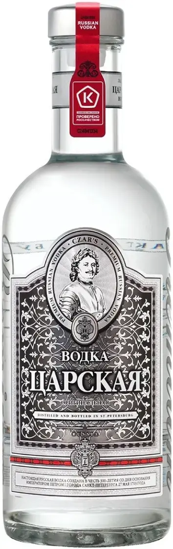 Водка Царская Оригинальная 0.7 л