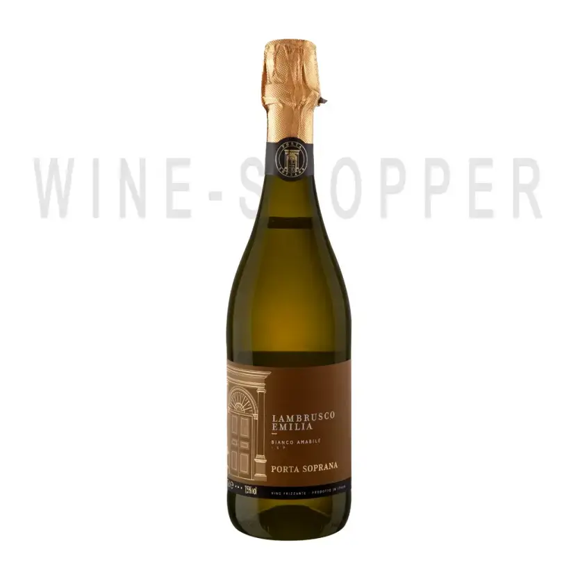 Игристое вино Porta Soprana Lambrusco Emilia IGP Bianco Amabile 0.75 л