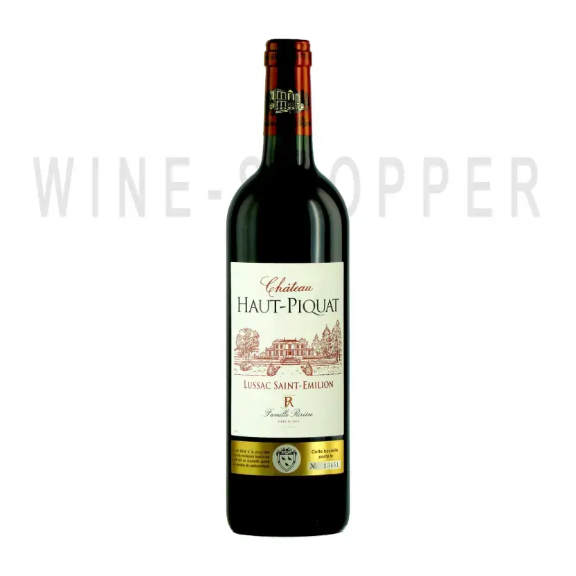 Вино Chateau Haut-Piquat, Lussac Saint-Emilion AOC 2015 0.75 л