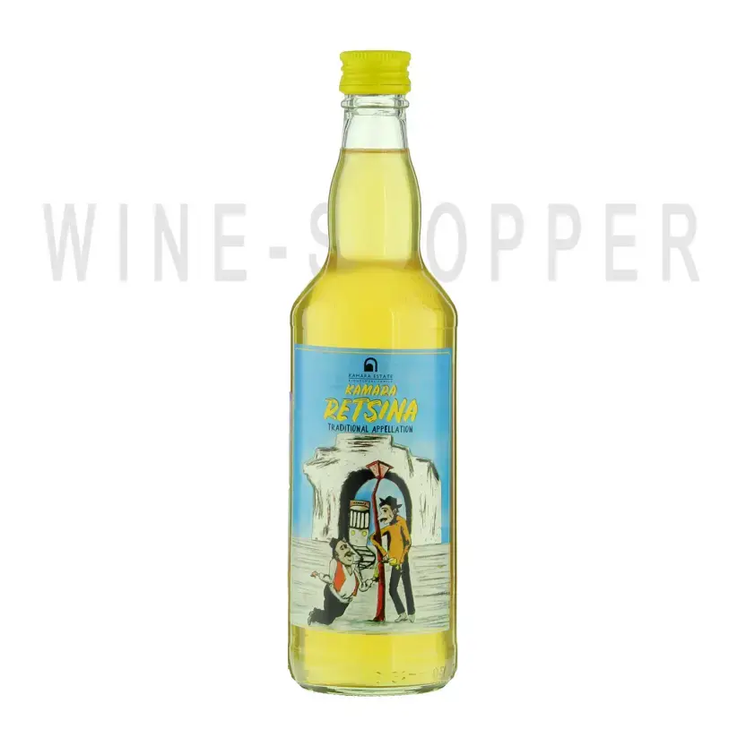 Вино Kamara Retsina 2018 0.5 л