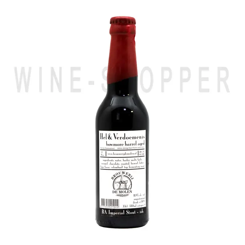 Пиво De Molen, Hel & Verdoemenis Bowmore BA 0.33 л
