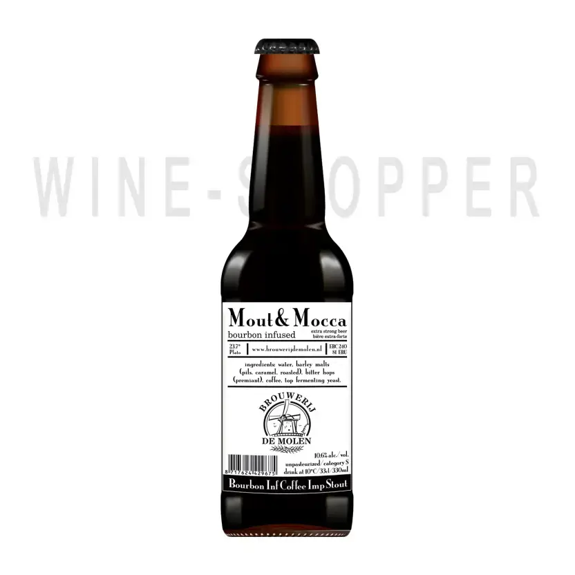 Пиво De Molen, Mout & Mocca Bourbon Infused 0.33 л