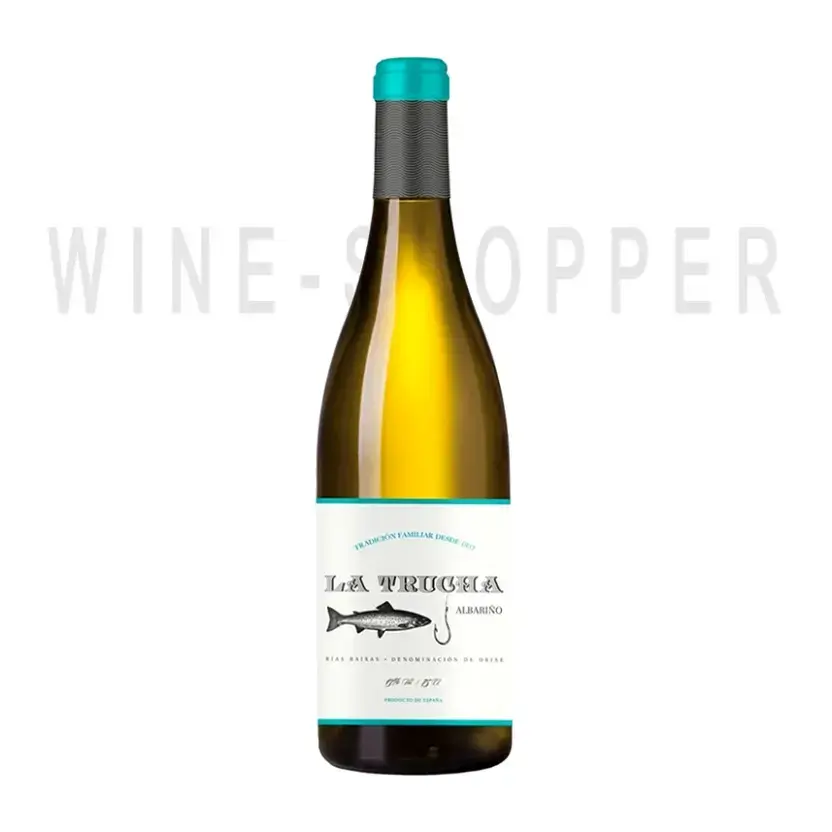 Вино Notas Frutales, La Trucha Albarino, Rias Baixas DO 2019 0.75 л