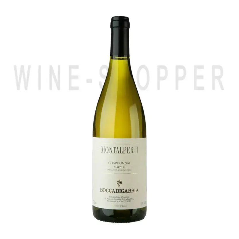 Вино Boccadigabbia, Montalperti Chardonnay, Marche IGT 2017 0.75 л