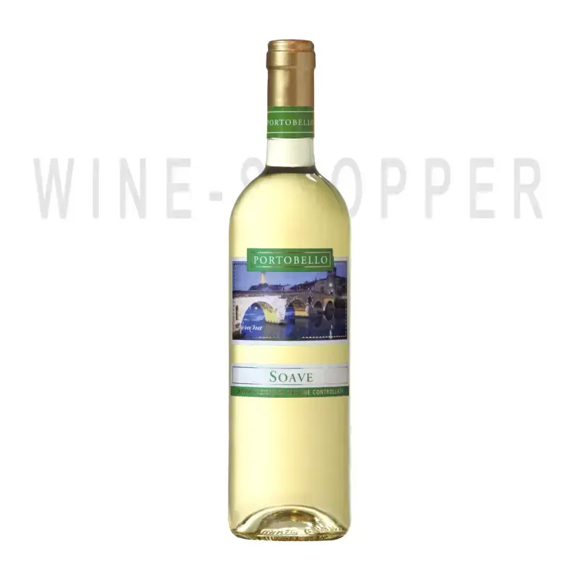 Вино Vinispa, Portobello Soave DOC 2019 0.75 л