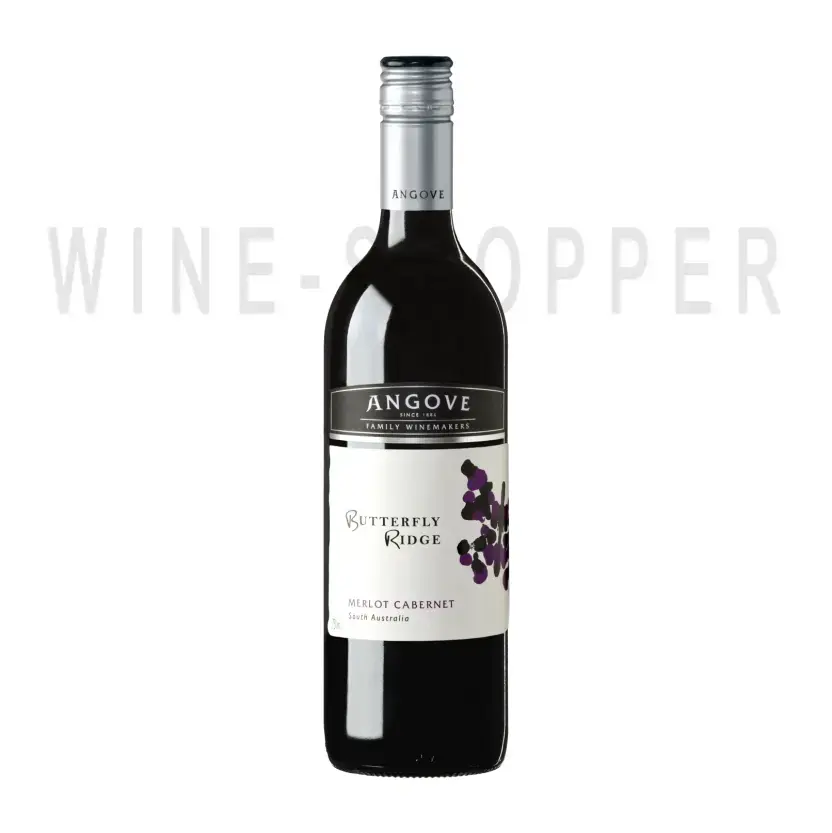 Вино Angove, Butterfly Ridge Merlot Cabernet 2017 0.75 л