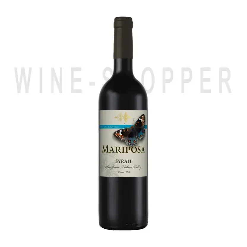 Вино Mariposa Syrah 2019 0.75 л