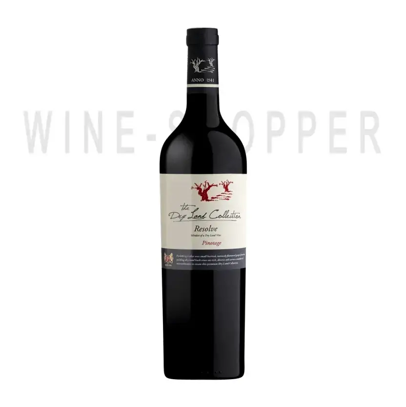 Вино The Dry Land Collection, Resolve Pinotage 2017 0.75 л