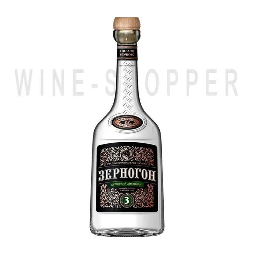 Водка Зерногон №3 0.5 л