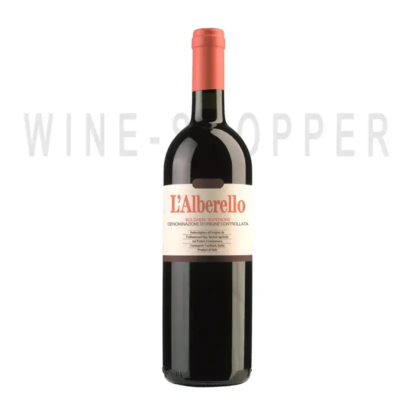 Вино Grattamacco, L'Alberello, Bolgheri Superiore DOC 2017 0.75 л
