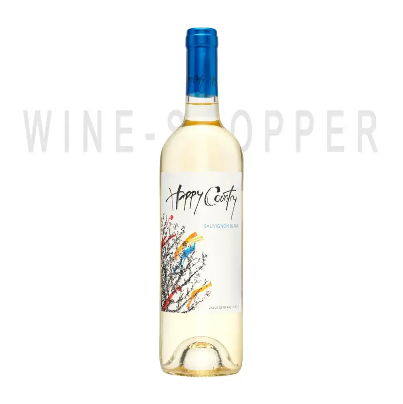 Вино Happy Country Sauvignon Blanc, Central Valley DO 0.75 л