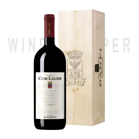 Вино Banfi, Cum Laude, Sant'Antimo DOC, 2016, wooden box 2016 1.5 л