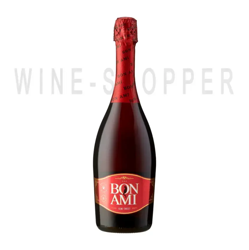 Игристое вино Bon Ami Red Semi Sweet 0.75 л