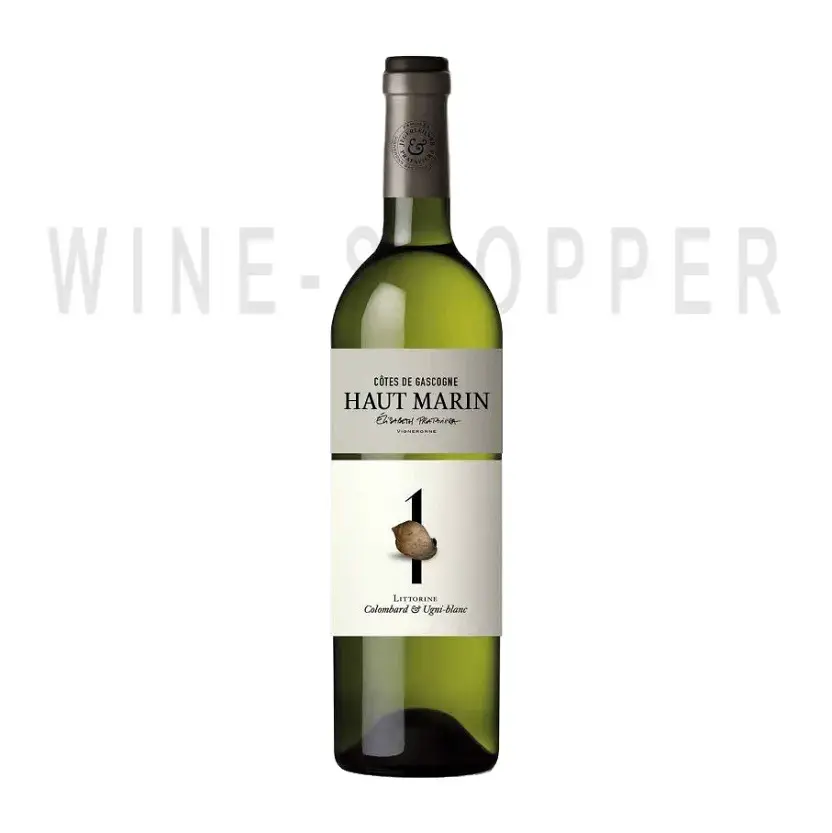 Вино Haut Marin, Littorine Colombard & Ugni Blanc, Cotes de Gascogne IGP 0.75 л