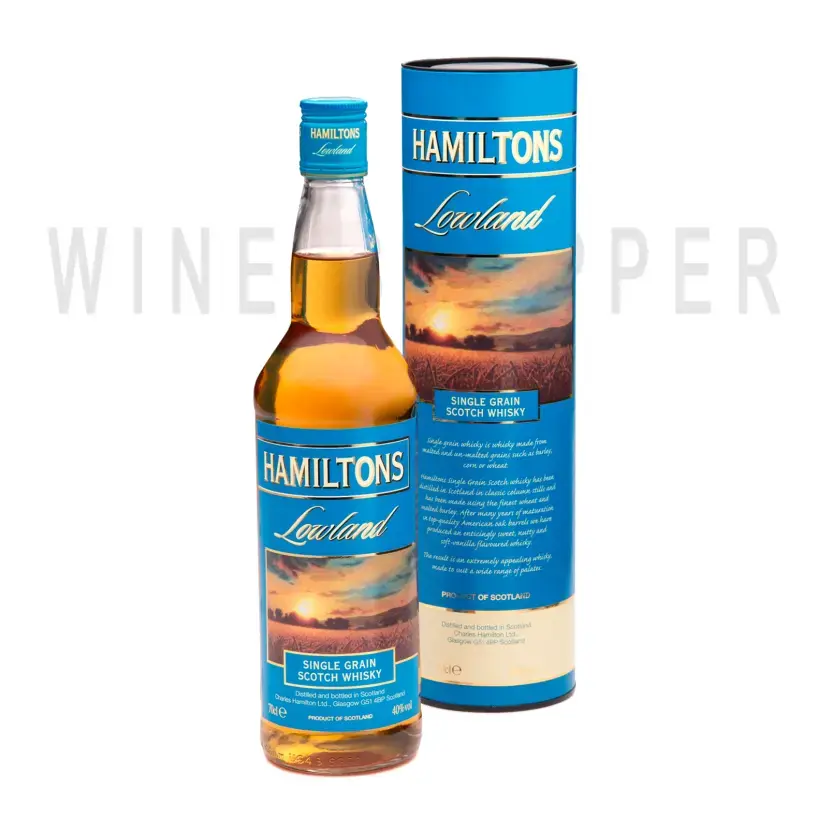 Виски Hamiltons Lowland Single Grain, in tube 0.7 л