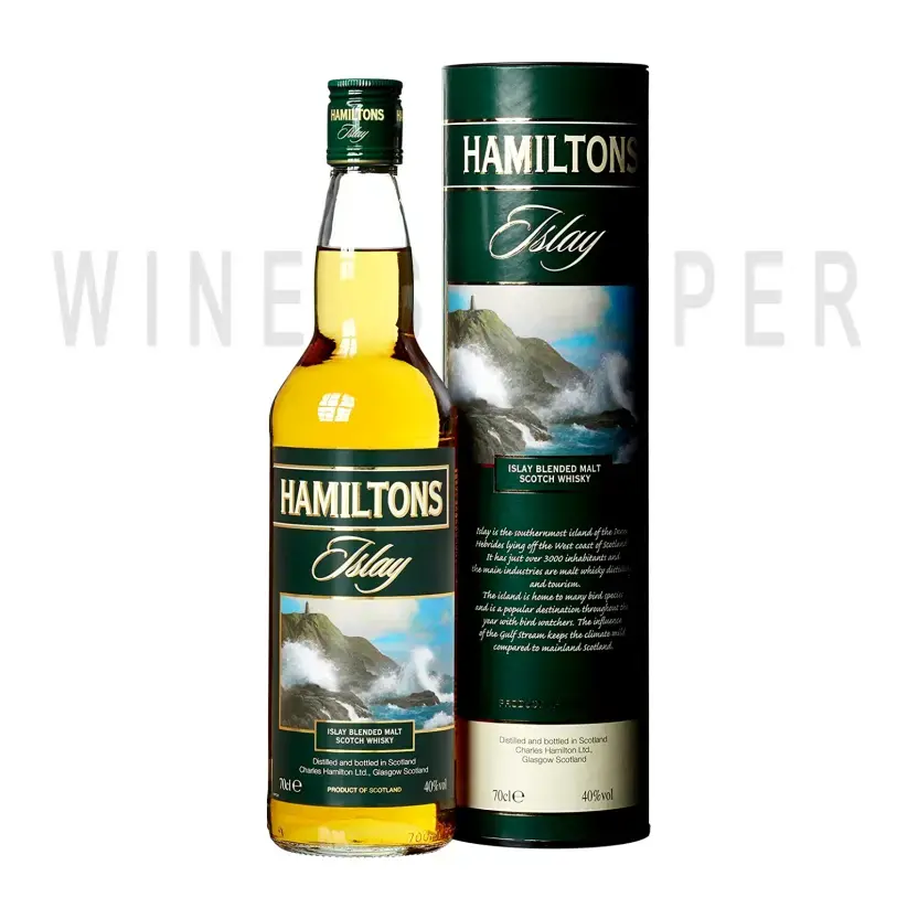 Виски Hamiltons Islay Blended Malt, in tube 0.7 л