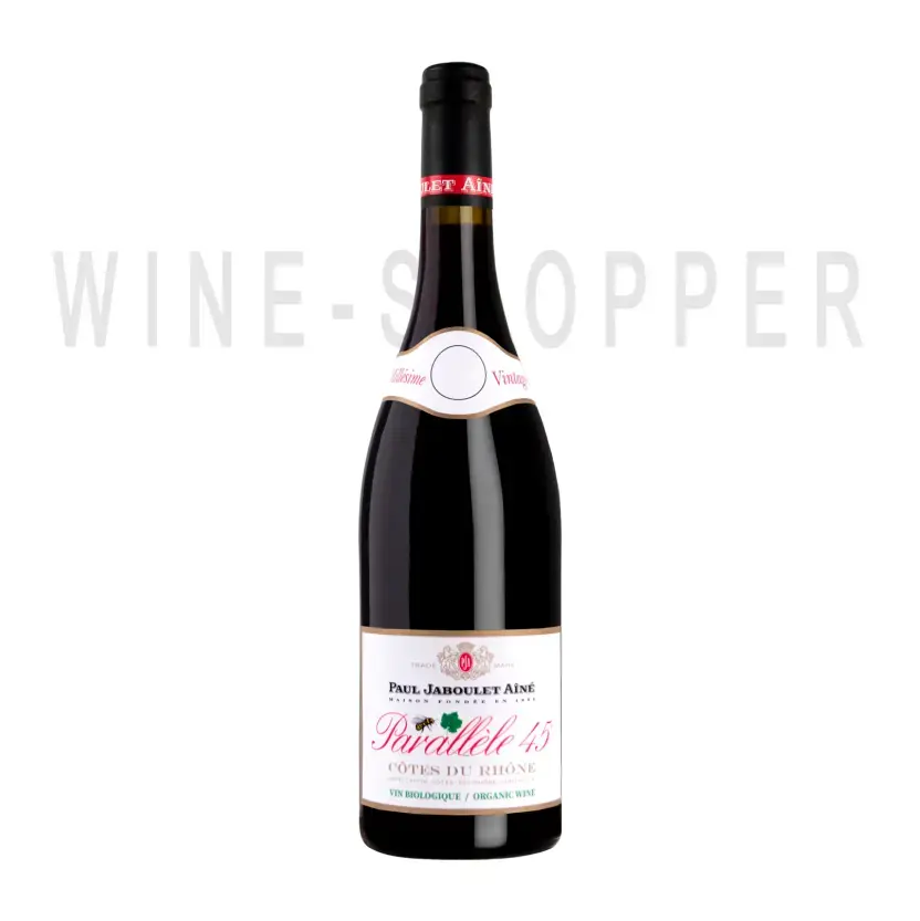 Вино Paul Jaboulet Aine, Parallele 45 Rouge, Cotes du Rhone 2018 0.375 л