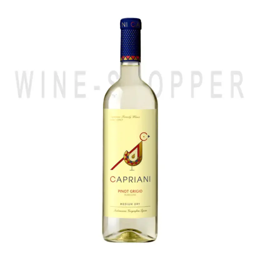 Вино Capriani Pinot Grigio Medium Dry, Rubicone IGT 0.75 л