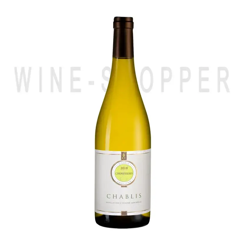 Вино Domaine des Chenevieres, Chablis AOC 2018 0.75 л