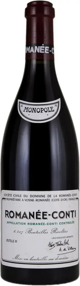 Вино Domaine de la Romanee-Conti Romanee-Conti Grand Cru AOC, 2009, 0.75 л