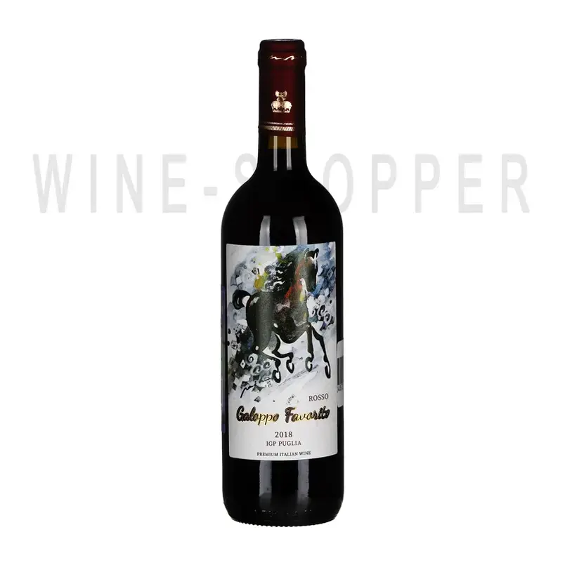 Вино Al Bano Carrisi Galoppo Favorito Rosso Puglia IGP 0.75 л