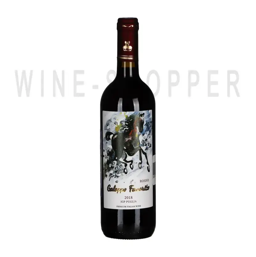 Вино Al Bano Carrisi Galoppo Favorito Rosso Puglia IGP 2018 0.75 л
