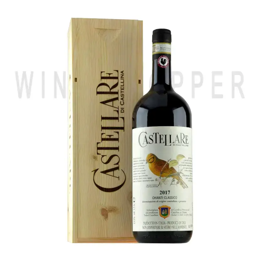 Вино Castellare di Castellina, Chianti Classico DOCG, 2017, wooden box 2017 1.5 л
