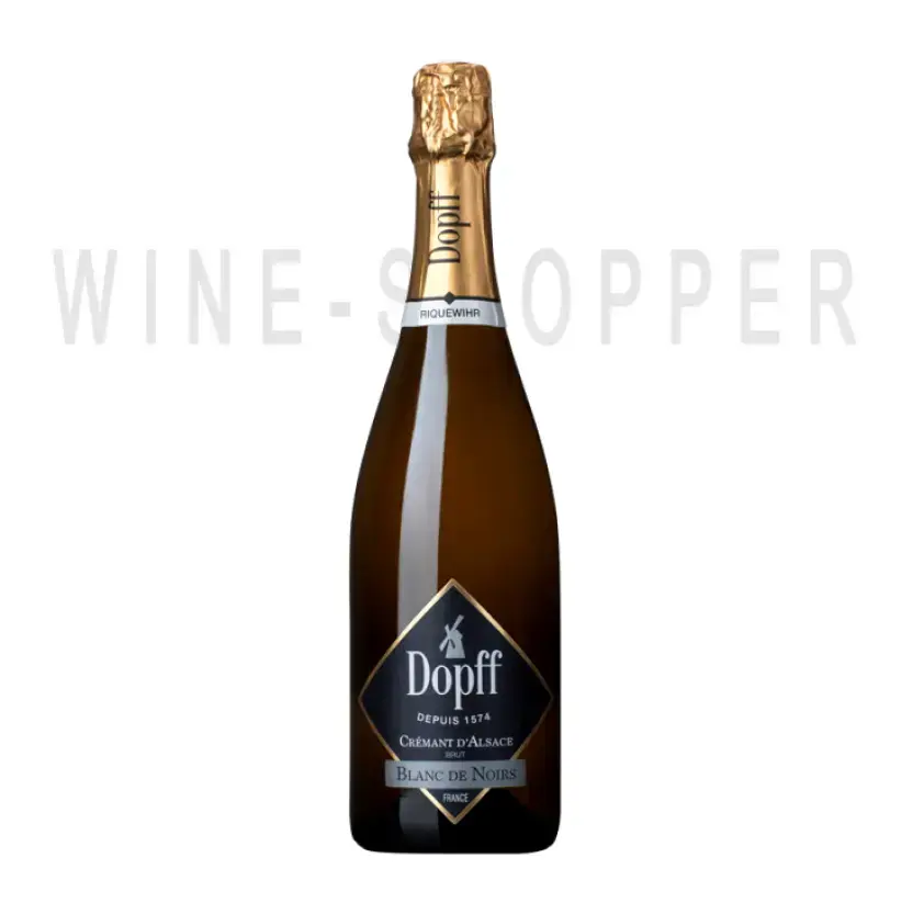 Игристое вино Dopff au Moulin, Cremant d'Alsace Blanc de Noirs Brut 2016 0.75 л