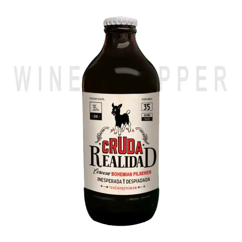 Пиво Treintaycinco, Сruda Realidad Bohemian Pilsener 0.35 л