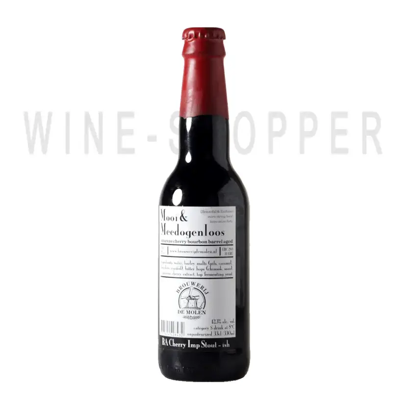 Пиво De Molen, Mooi & Meedogenloos Amarene Cherry Bourbon BA 0.33 л