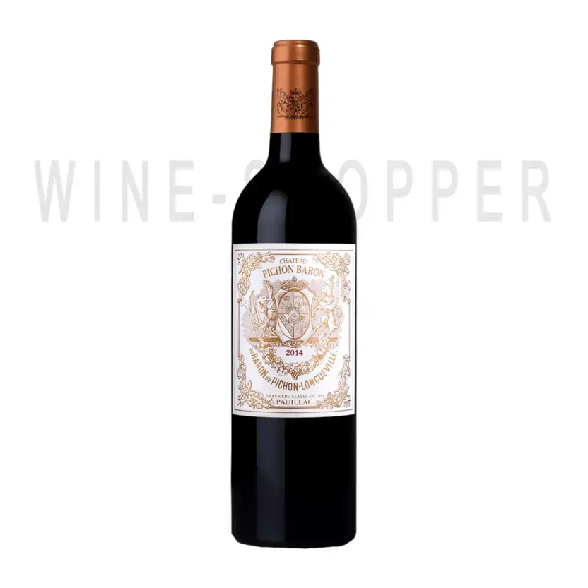 Вино Chateau Pichon Longueville Baron, Pauillac AOC 2-eme Grand Cru Classe 2014 0.75 л