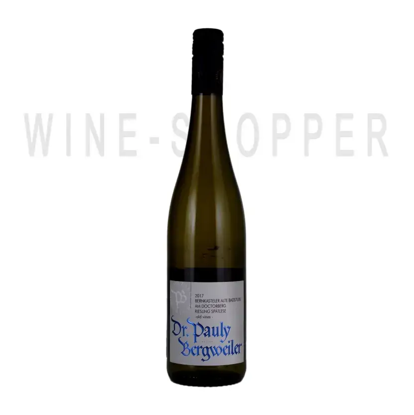 Вино Dr. Pauly Bergweiler Benkasteler Alte Badstube am Doctorberg Riesling Spatlese Alte Reben 2017 0.75 л