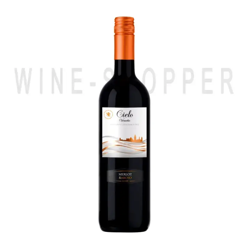 Вино Cielo e Terra, Merlot & Raboso IGT delle Venezie 2019 0.75 л