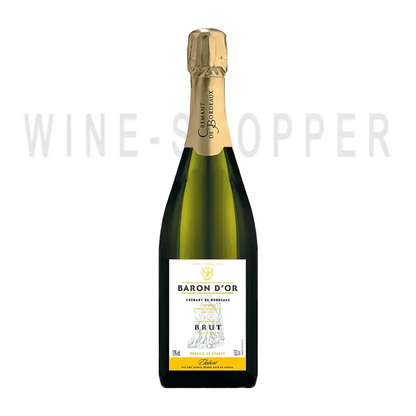 Игристое вино Baron d'Or Brut Cremant de Bordeaux AOC 0.75 л