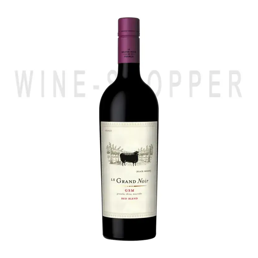 Вино Le Grand Noir GSM, Pays d'Oc IGP 2019 0.75 л