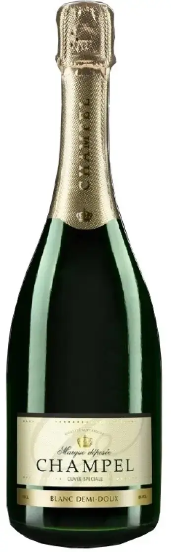 Игристое вино Champel Cuvee Speciale Blanc Demi-Doux, 0.75 л