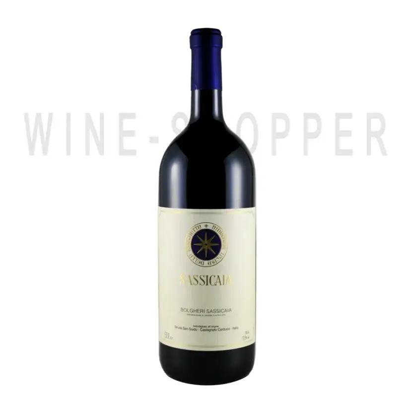 Вино Sassicaia 2017 6 л