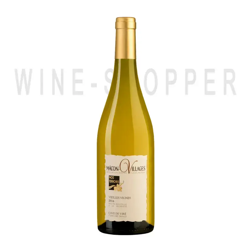 Вино Cave de Vire, Macon Villages Vieilles Vignes AOC 2016 0.75 л