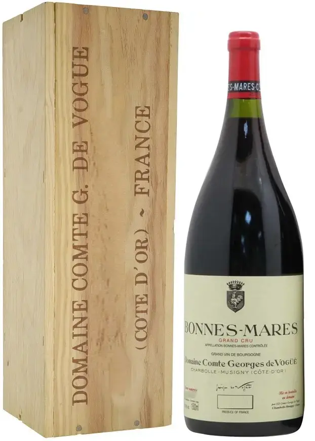 Вино Domaine Comte Georges de Vogue Bonnes-Mares Grand Cru AOC, 2015, wooden box, 1.5 л
