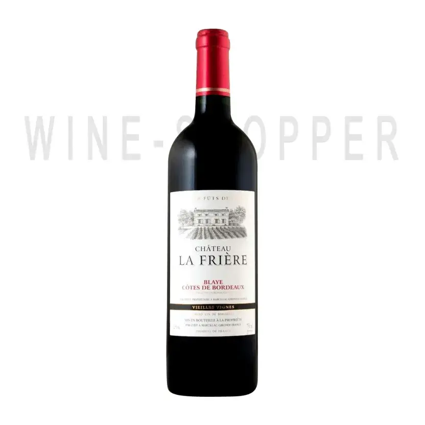 Вино Chateau La Friere, Blaye Cotes de Bordeaux AOC 2014 0.75 л