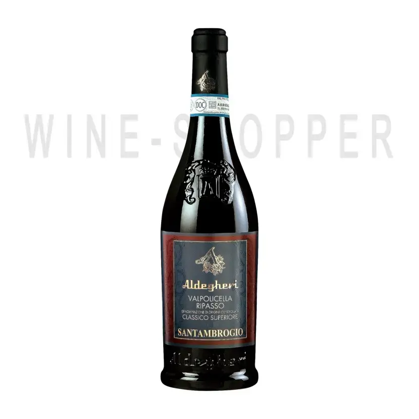 Вино Cantine Aldegheri Valpolicella Classico Superiore Ripasso DOC 2017 0.375 л